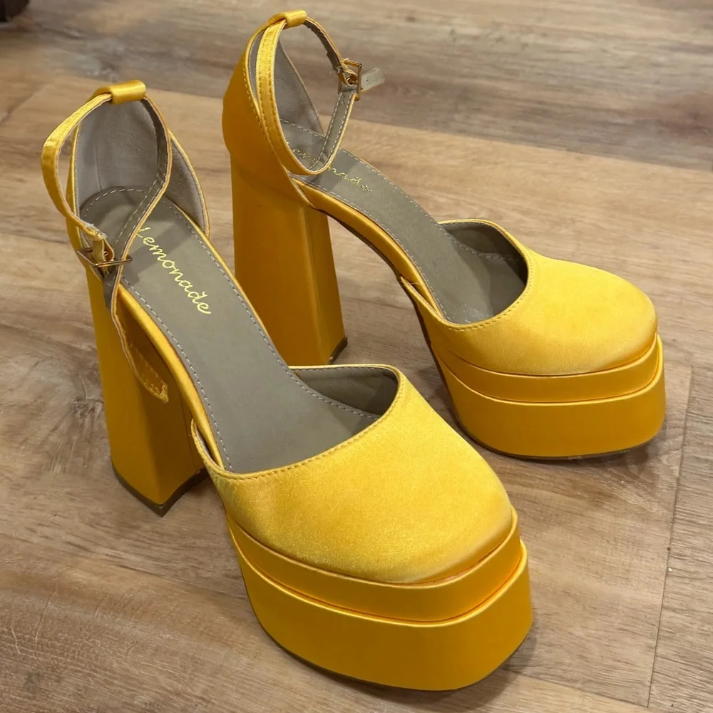 Lemonade yellow platforms - Picture 2 of 9